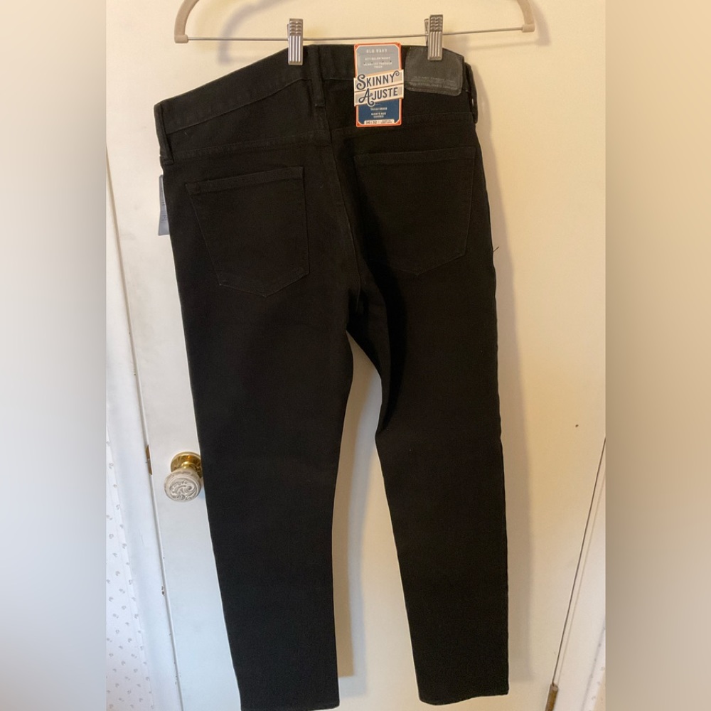 NWT Old Navy black skinny jeans